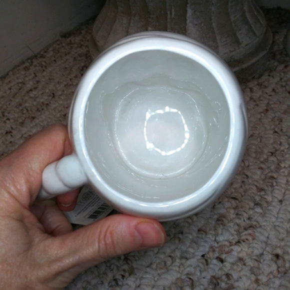 Vintage Casper The Ghost Blue & White Hand Painted Coffee Mug - Picture 5 of 9